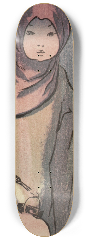Helen Hyde - Belated 8.25 inch art skate deck