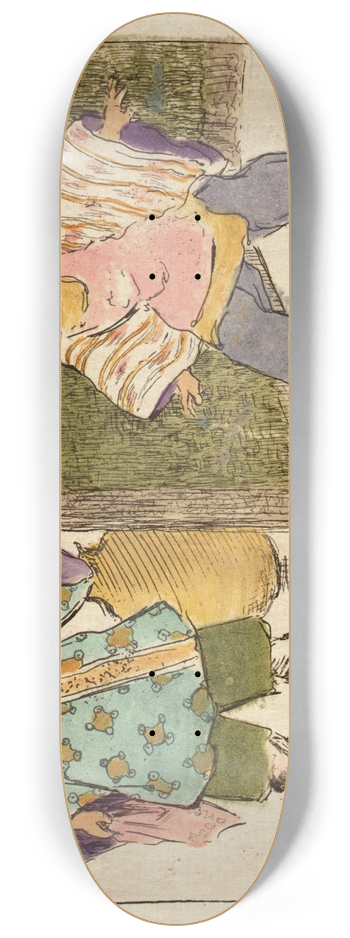 Helen Hyde - Hide and Seek 8.25 inch art skate deck