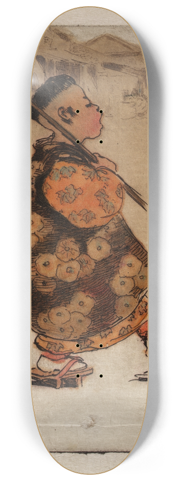 Helen Hyde - Marching as to War 8.25 inch art skate deck