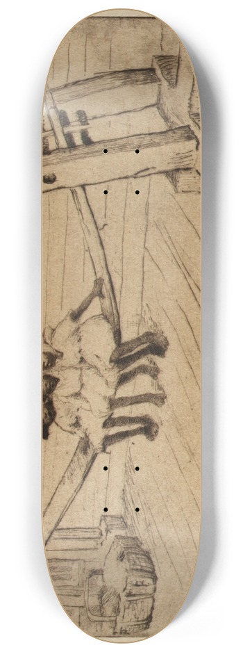 Helen Hyde - The Joggling Board 8.25 inch art skate deck