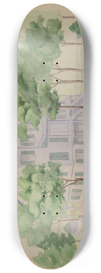 Helen Miller - Grenseback Estate 8.25 inch art skate deck