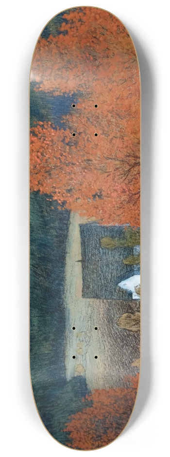 Helmer Osslund - Autumnal Mood Jmtland 8.25 inch art skate deck