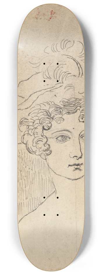 George Augustus Sala - Duchesse de Berri 8.25 inch art skate deck