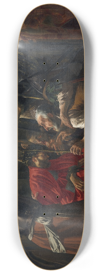 Hendrick Ter Brugghen - Christ Crowned with Thorns 8.25 inch art skate deck