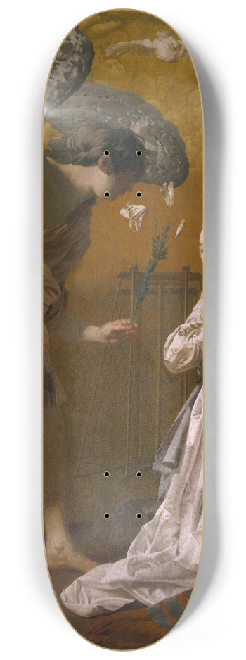Hendrick Ter Brugghen - The Annunciation 8.25 inch art skate deck