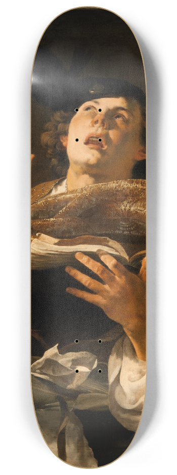 Hendrick Ter Brugghen - The Singer 8.25 inch art skate deck