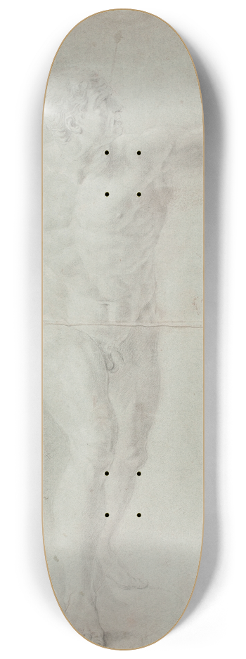 Hendrik Krock - Den borghesiske fgter 8.25 inch art skate deck