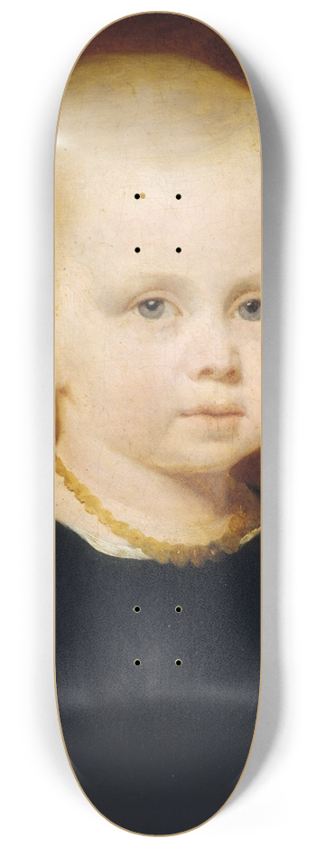 Hendrik Scheffer - Portrait denfant 8.25 inch art skate deck