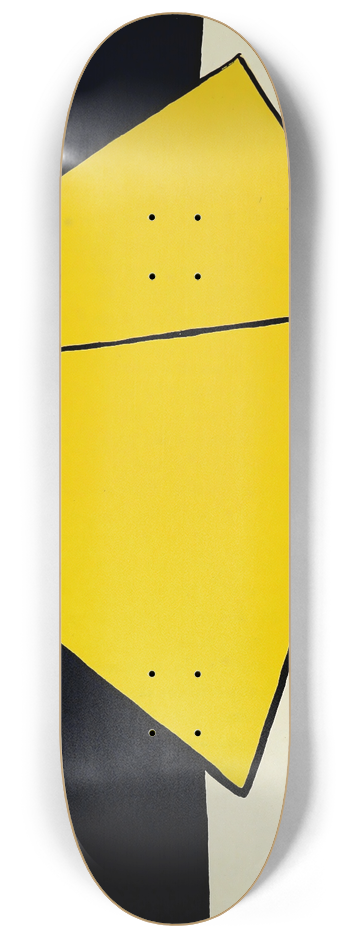 Hendrik Willem Van Loon - Pyramid 8.25 inch art skate deck