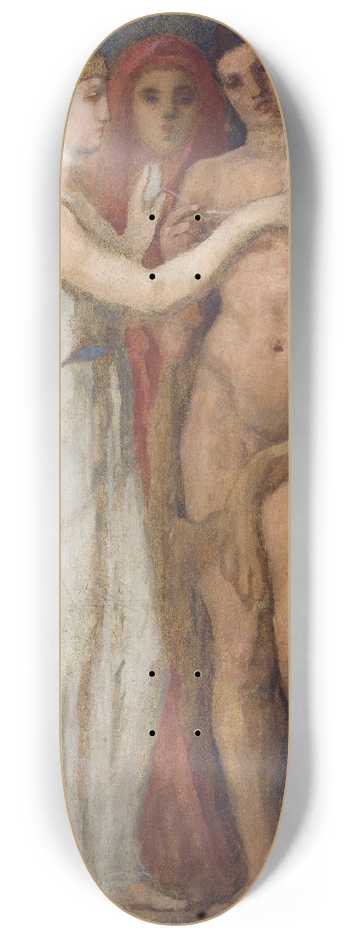 Henri Cros - Le Fil dAriane 8.25 inch art skate deck