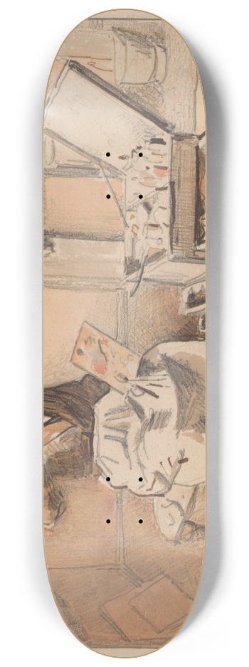 Henri de Braekeleer - The Colour Crusher 8.25 inch art skate deck
