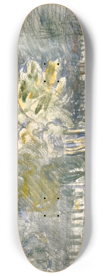 Henri-Edmond Cross - Study for Le Ranelagh 8.25 inch art skate deck