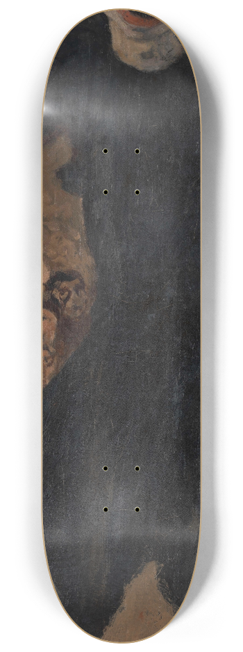 Henri Evenepoel - De hansworst 8.25 inch art skate deck