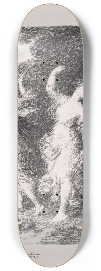 Henri Fantin-Latour - Bacchus 8.25 inch art skate deck