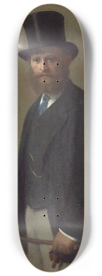 Henri Fantin-Latour - douard Manet 8.25 inch art skate deck