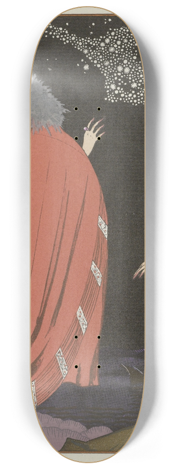 George Barbier - Evening Attire 8.25 inch art skate deck