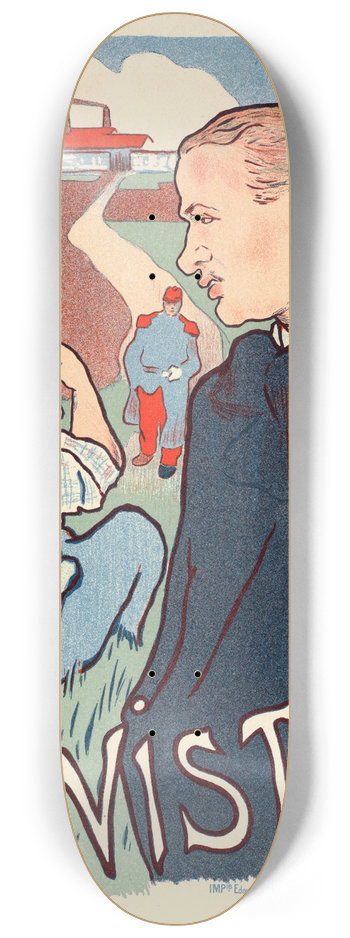 Henri-Gabriel Ibels - Mvisto 8.25 inch art skate deck