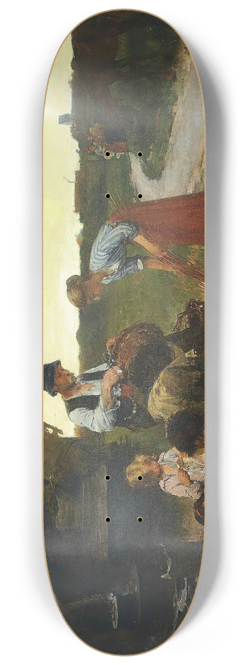 Henri-Jules-Jean Geoffroy - Les Vanniers 8.25 inch art skate deck