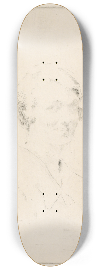 Henrik Lund - Kvinneportrett 8.25 inch art skate deck