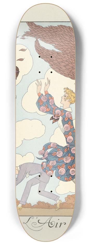 George Barbier - LAir (Air) 8.25 inch art skate deck