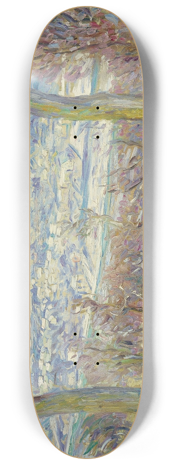 Henri Lebasque - Paysage de neige aux environs de Paris 8.25 inch art skate deck