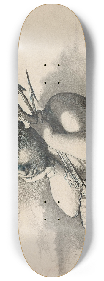 Henri Lehmann - Amour boudeur 8.25 inch art skate deck