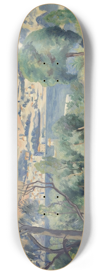 Henri Manguin - Rade de Villefranche 8.25 inch art skate deck