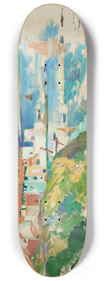 Henri Manguin - Vue Sur La Ponche, Saint-Tropez 8.25 inch art skate deck