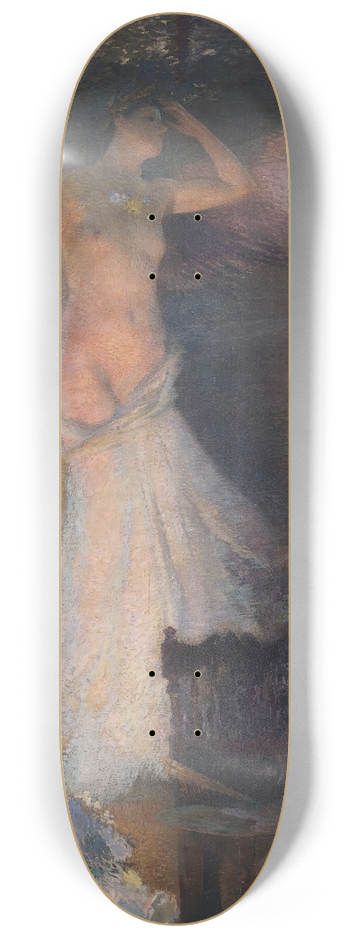 Henri Martin - La muse du peintre 8.25 inch art skate deck