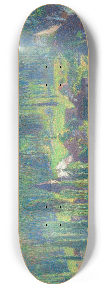 Henri Martin - La valle du vert  Labastide-du-Vert 8.25 inch art skate deck