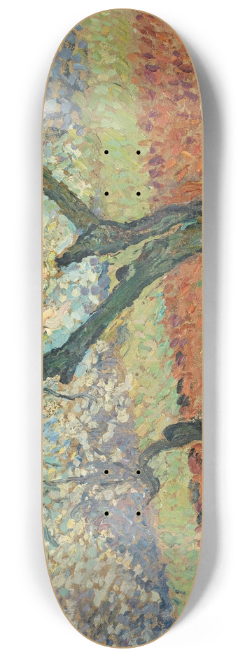 Henri Martin - Les Vieux Prunier 8.25 inch art skate deck