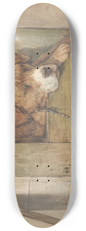 Henritte Ronner-Knip - Dangerous Ground 8.25 inch art skate deck