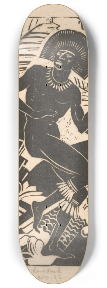 Henri van der Stok - Jager 8.25 inch art skate deck