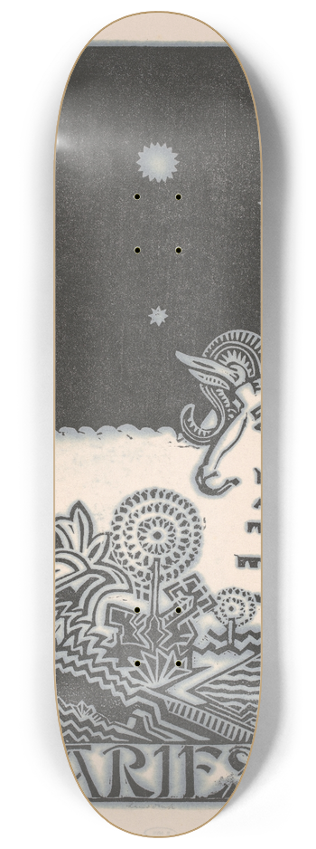 Henri van der Stok - Sterrenbeeld ram 8.25 inch art skate deck
