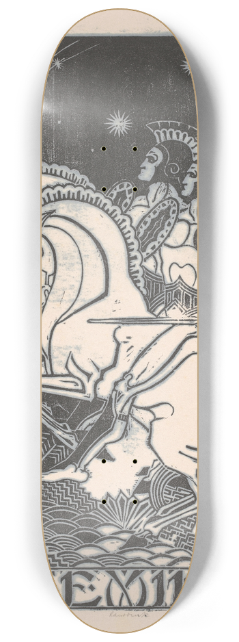 Henri van der Stok - Sterrenbeeld tweelingen 8.25 inch art skate deck