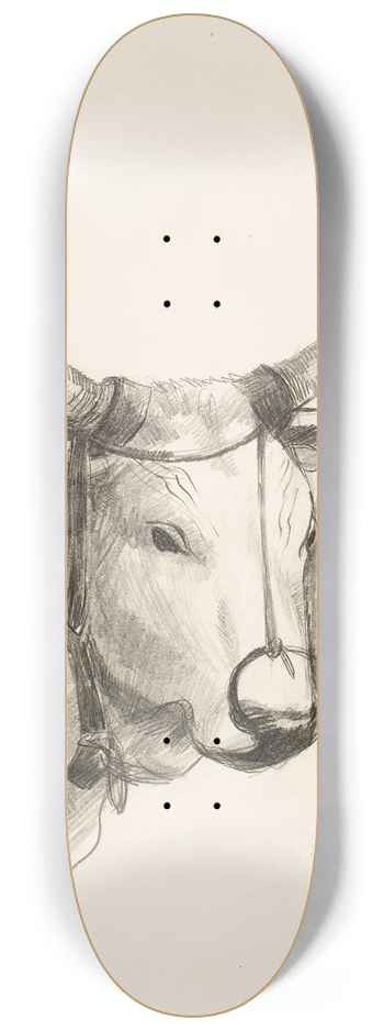 Henry Ericsson - Bulls Head 8.25 inch art skate deck