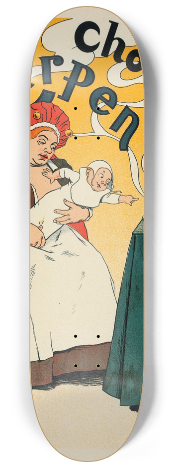 Henry Gerbault - Chocolat Carpentier 8.25 inch art skate deck