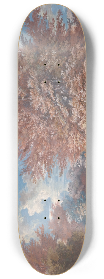 George Barret - View in a Park 8.25 inch art skate deck