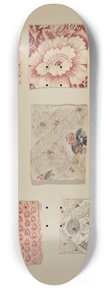 Henry Granet - Swatches from Patchwork Quilt 8.25 inch art skate deck