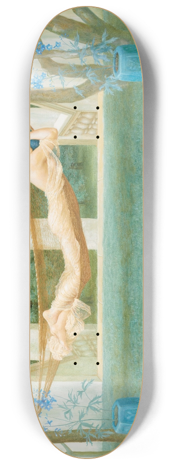 Henry James Holiday - Sara, belle dindolence 8.25 inch art skate deck