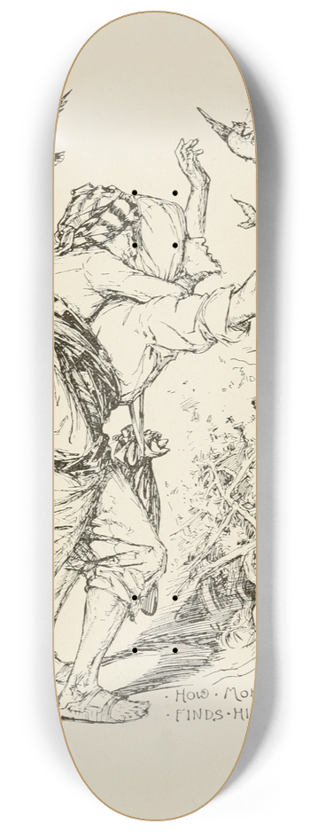 Henry Justice Ford - How Mohammed finds his Uncle 8.25 inch art skate deck