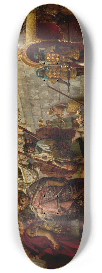 Henryk Siemiradzki - Christian Dirce 8.25 inch art skate deck