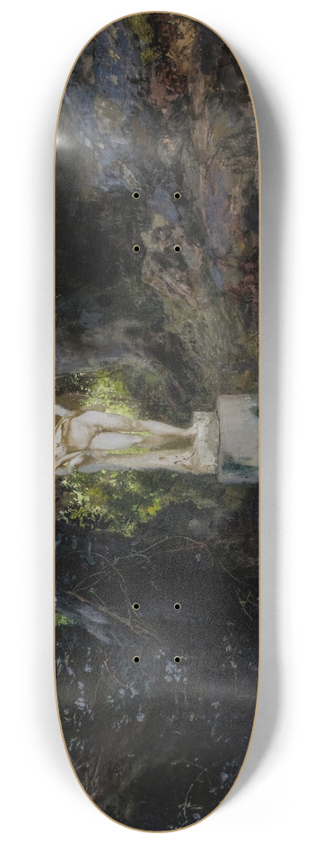 Henryk Siemiradzki - Fauns pond 8.25 inch art skate deck