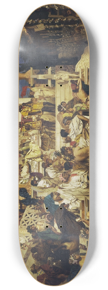Henryk Siemiradzki - Neros Torches 8.25 inch art skate deck