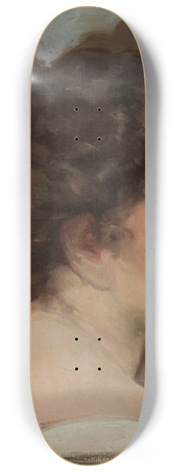 Henryk Siemiradzki - Study of a head 8.25 inch art skate deck