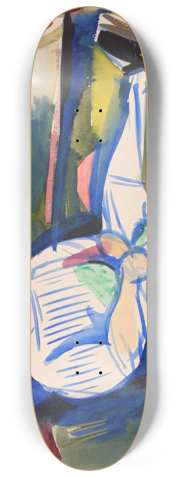 Henry Lyman Saen - Child on Sofa 8.25 inch art skate deck