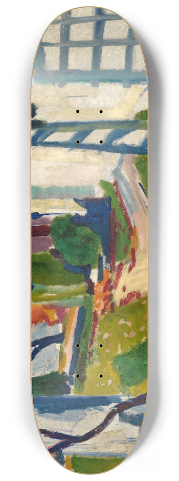 Henry Lyman Saen - Grape Arbor 8.25 inch art skate deck