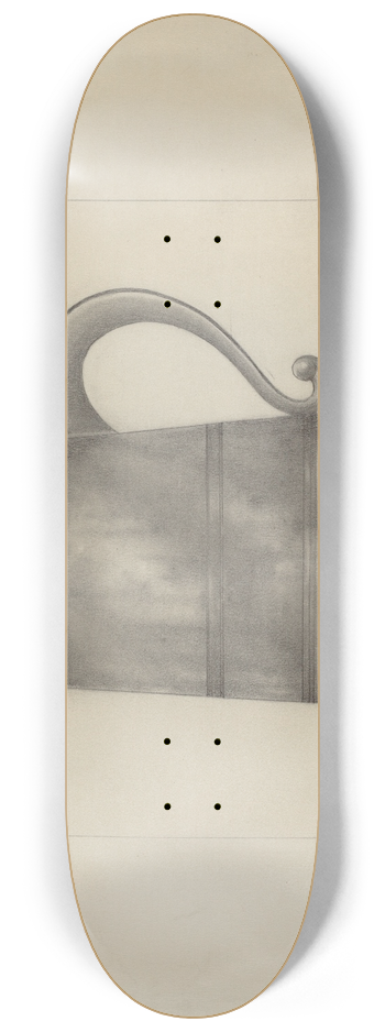 Henry Meyers - Pewter Mug 8.25 inch art skate deck