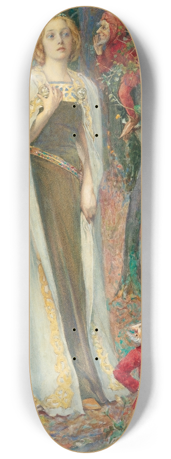 Henry Meynell Rheam - Once Upon A Time (Snow White) 8.25 inch art skate deck