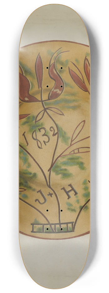Henry Moran - Plate 8.25 inch art skate deck